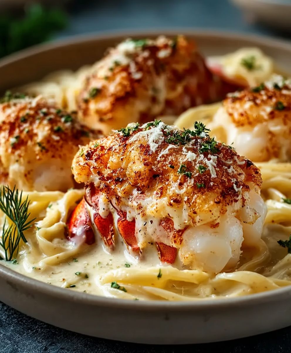 Garlic Parmesan Lobster Tails
