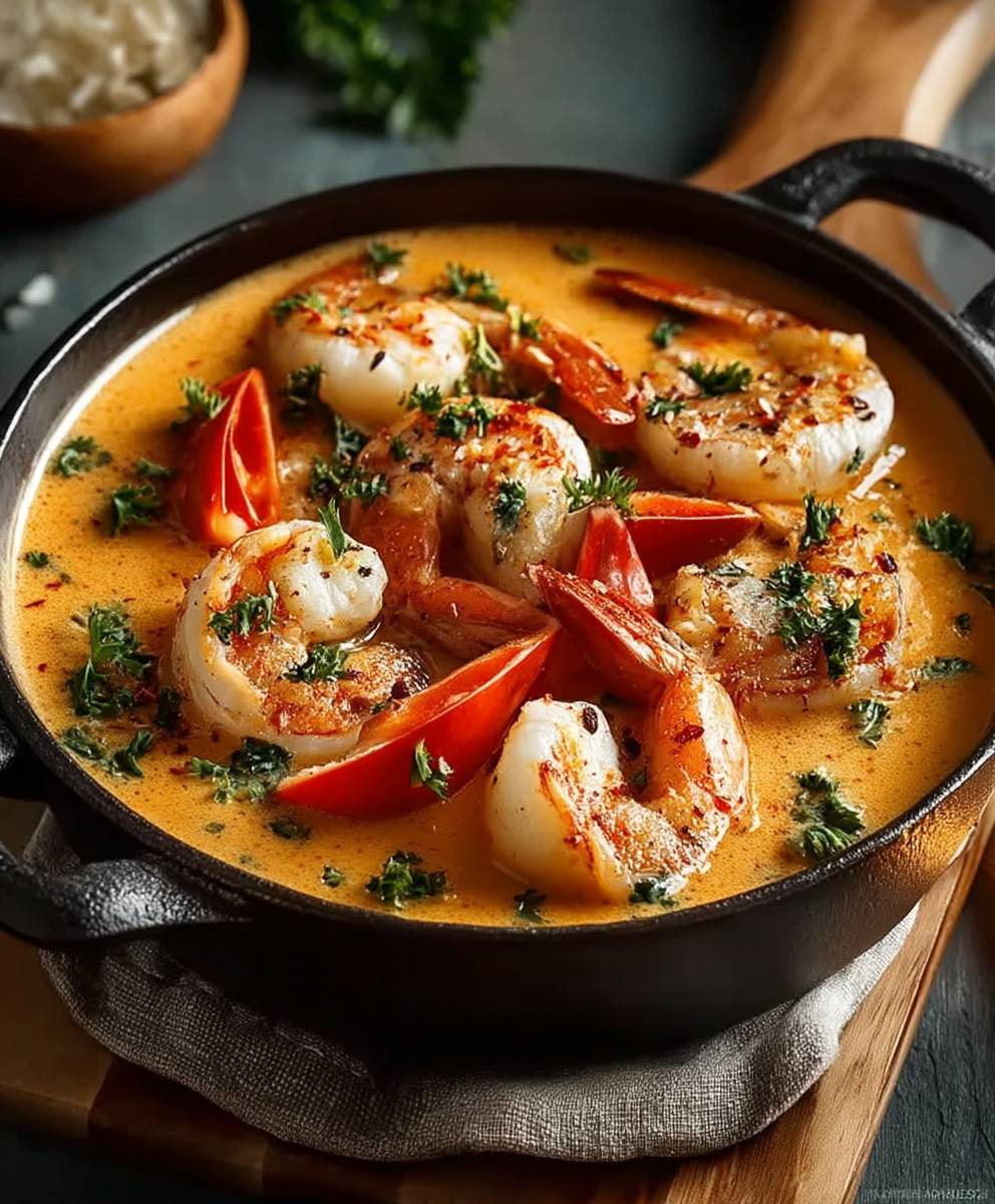 Crab Shrimp Seafood Bisque
