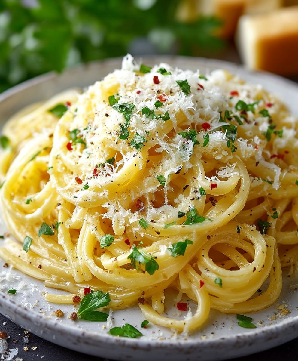 Garlic Parmesan Pasta