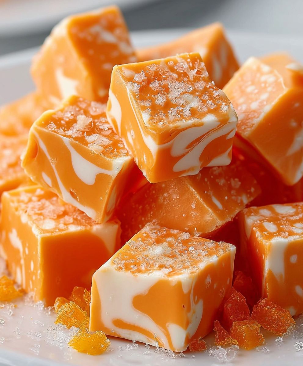 Orange Creamsicle Fudge