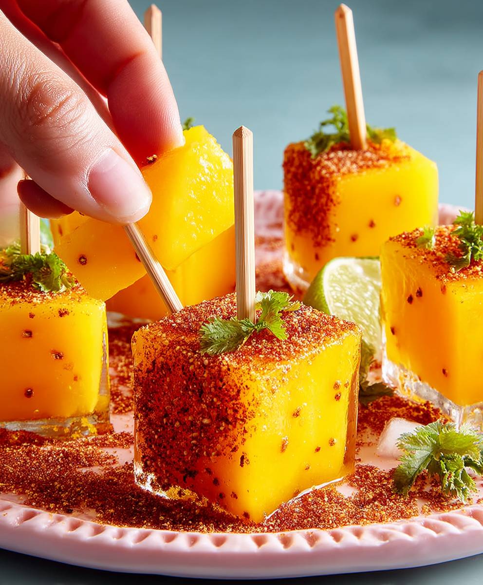 Tequila infused mango