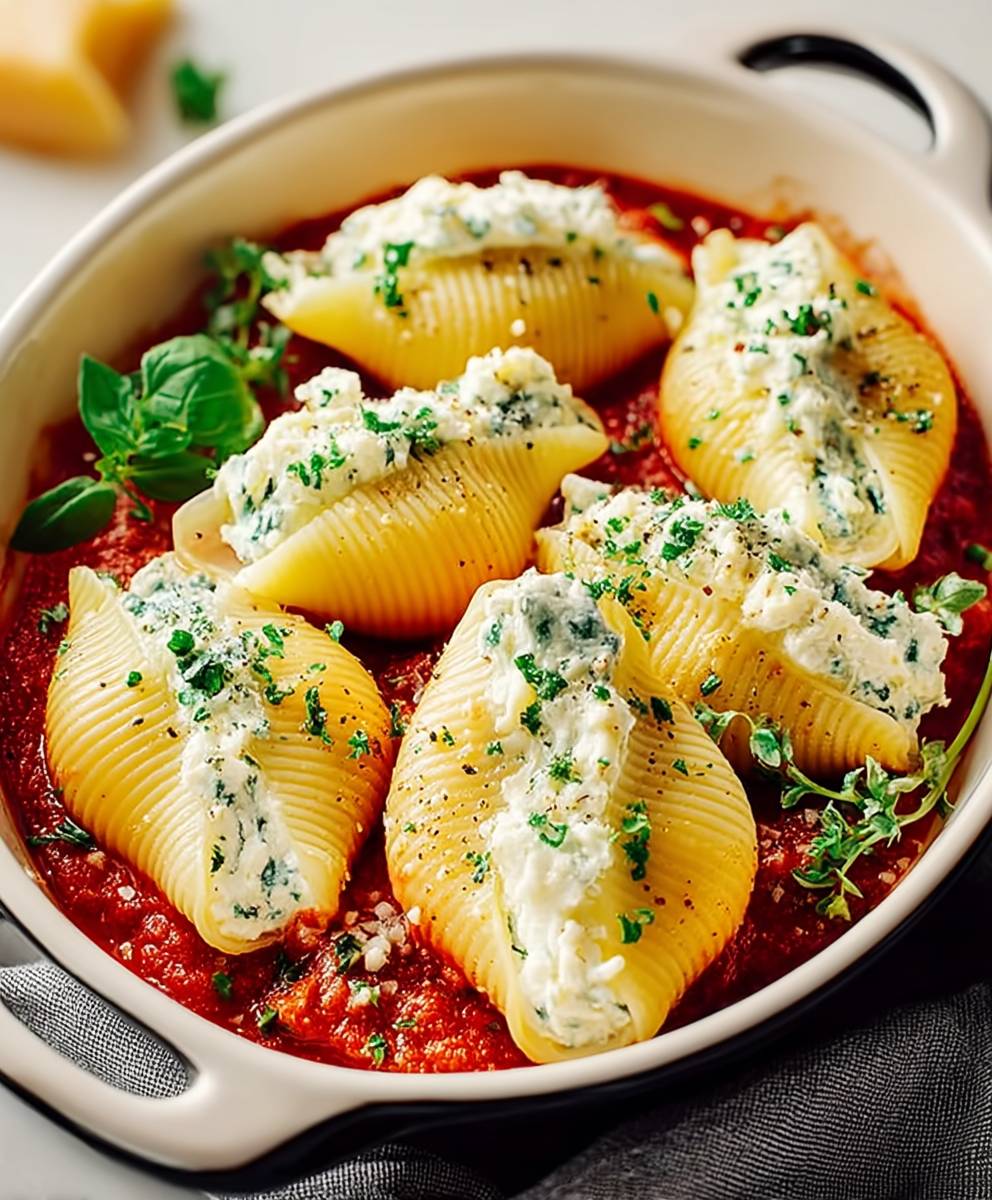 Ricotta Stuffed Shells