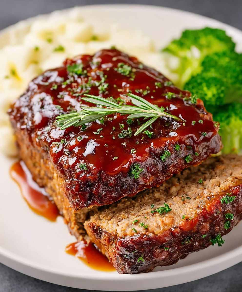 Easy Meatloaf Best Glaze