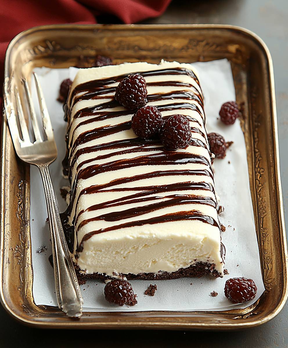 Zebra Semifreddo