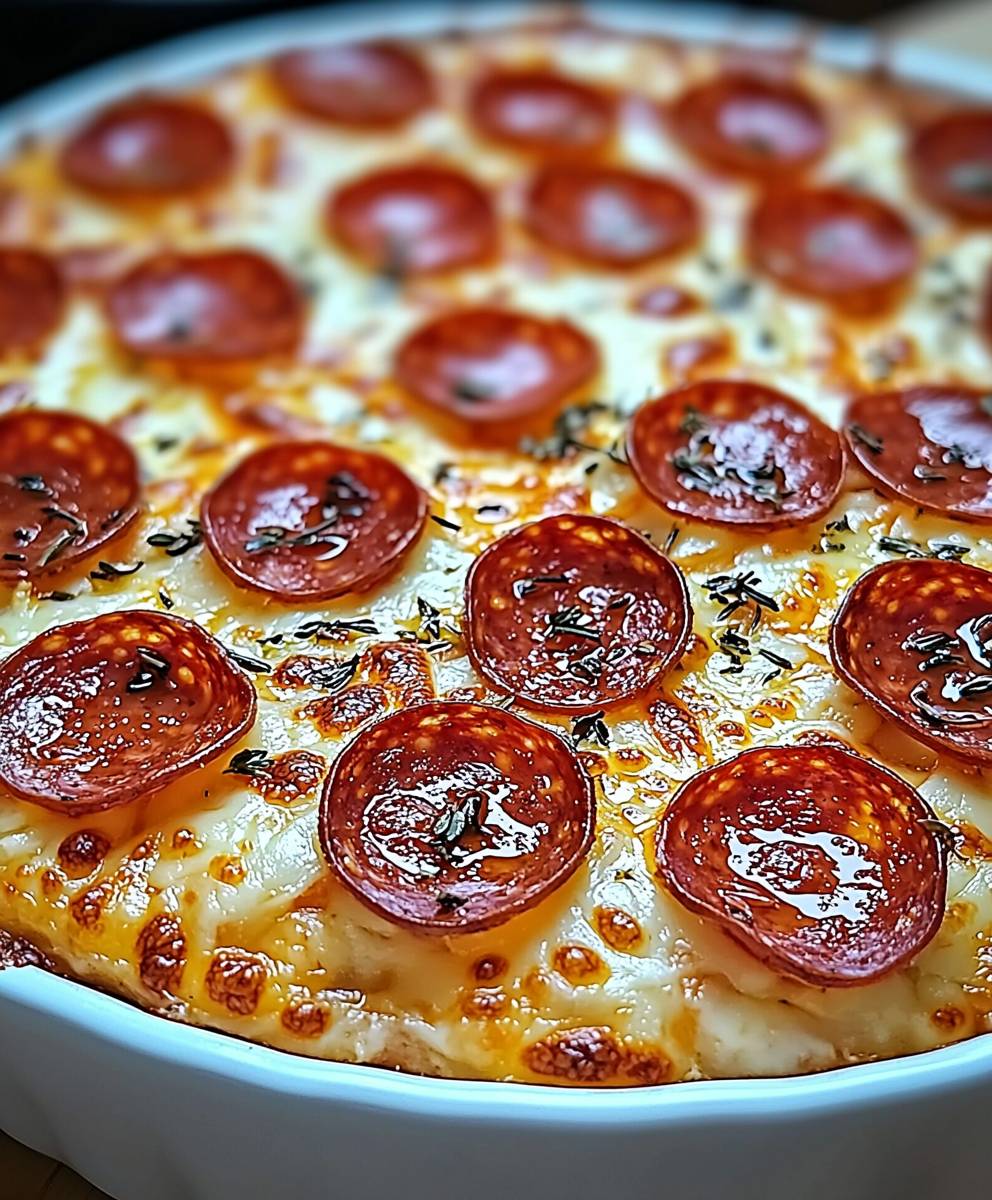 Pepperoni Pizza Dip