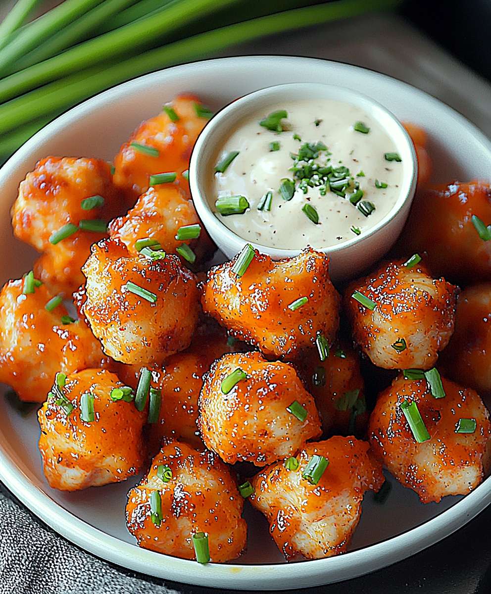 Buffalo chicken bites