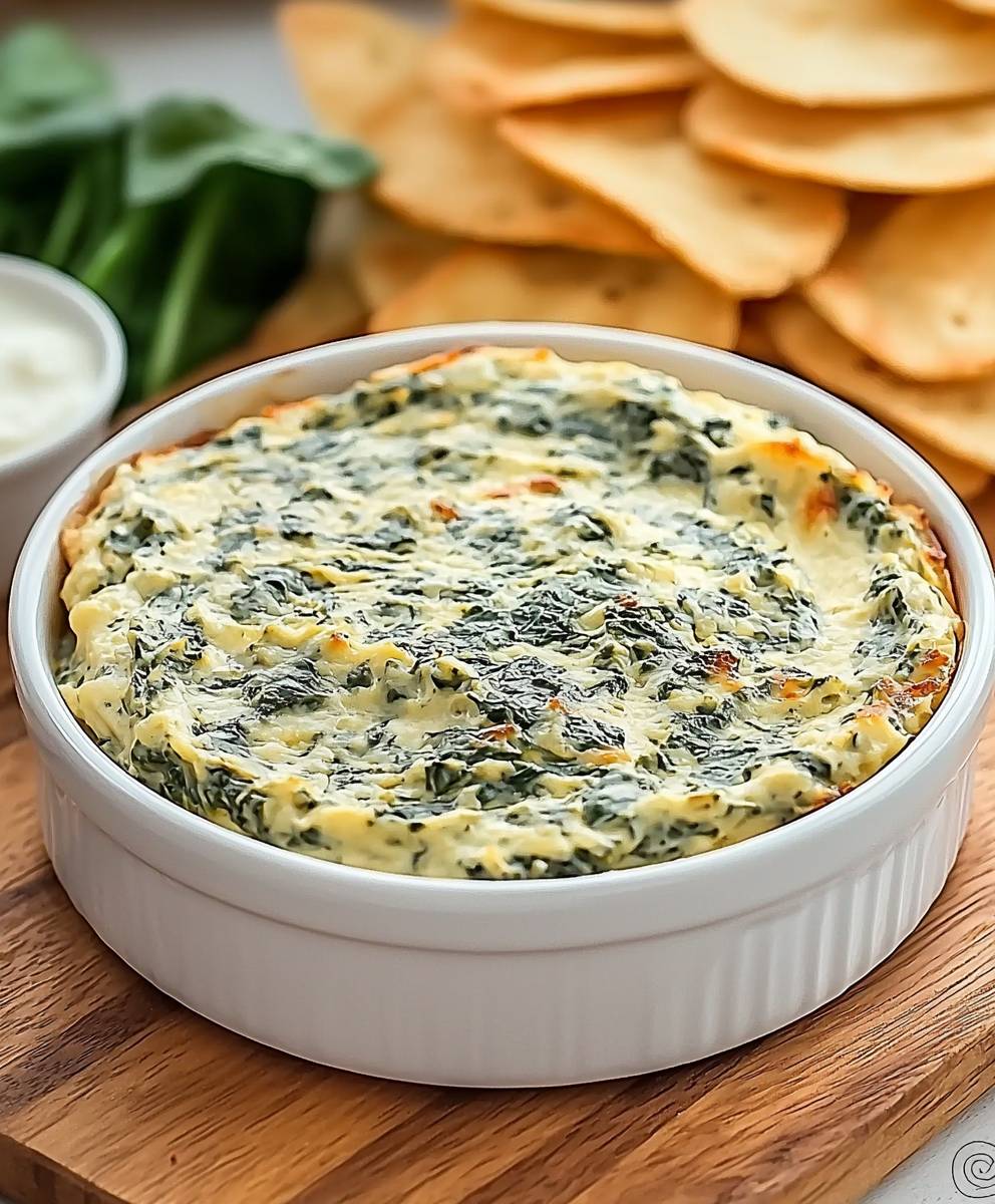 Air Fryer Spinach Dip