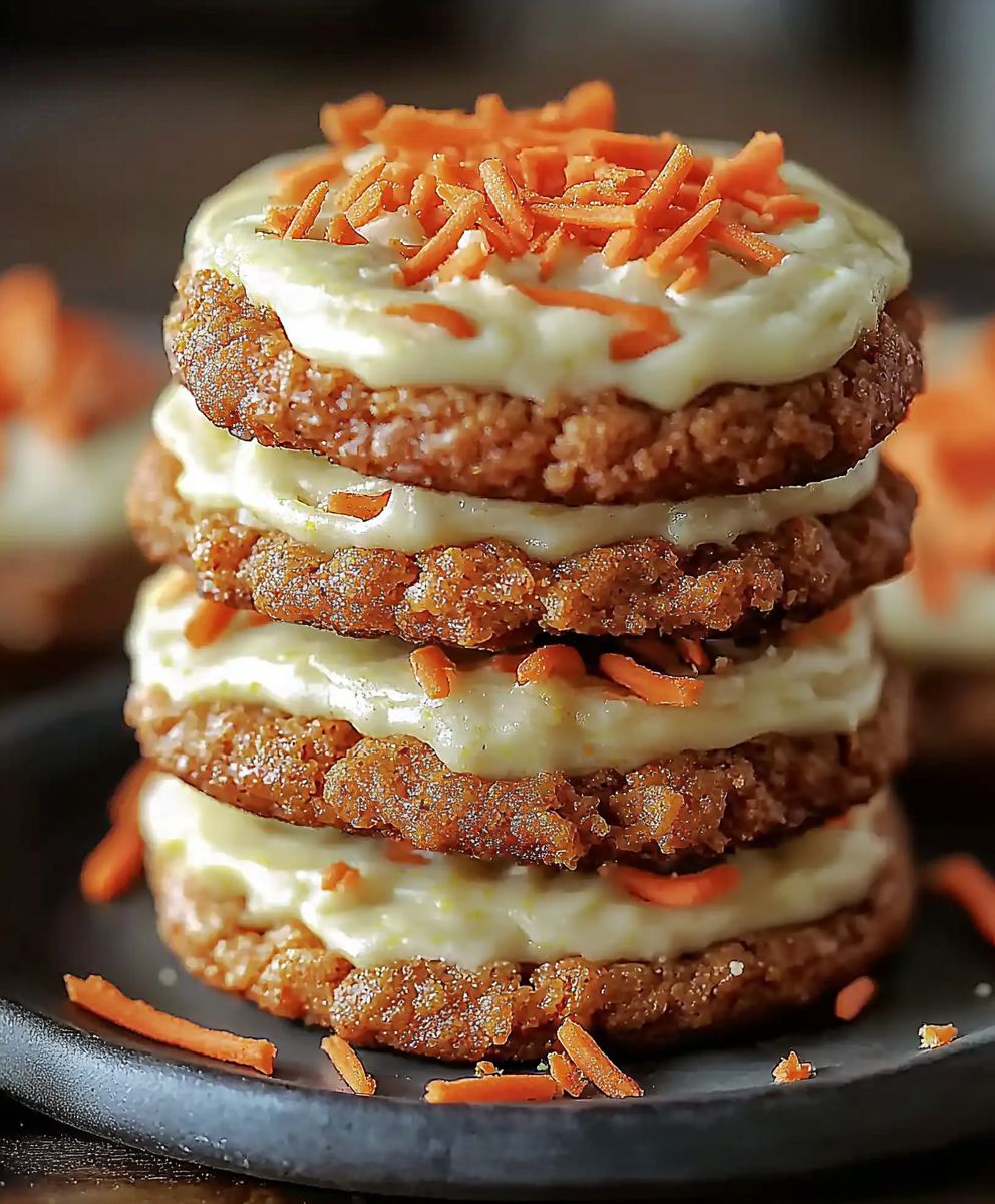 Zucchini Carrot Cake Cookies
