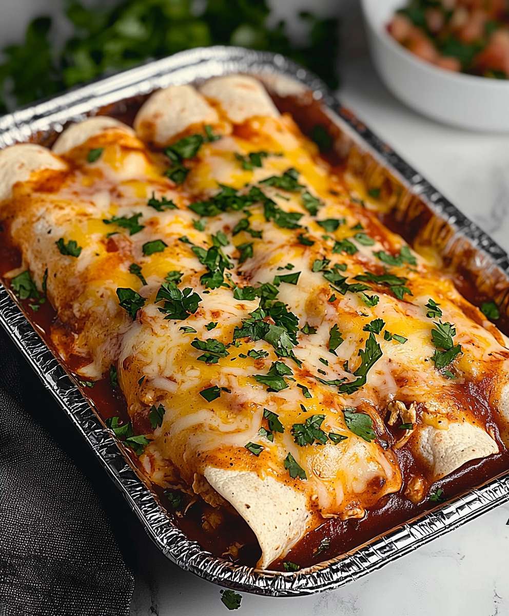 Chicken Enchiladas Freezer
