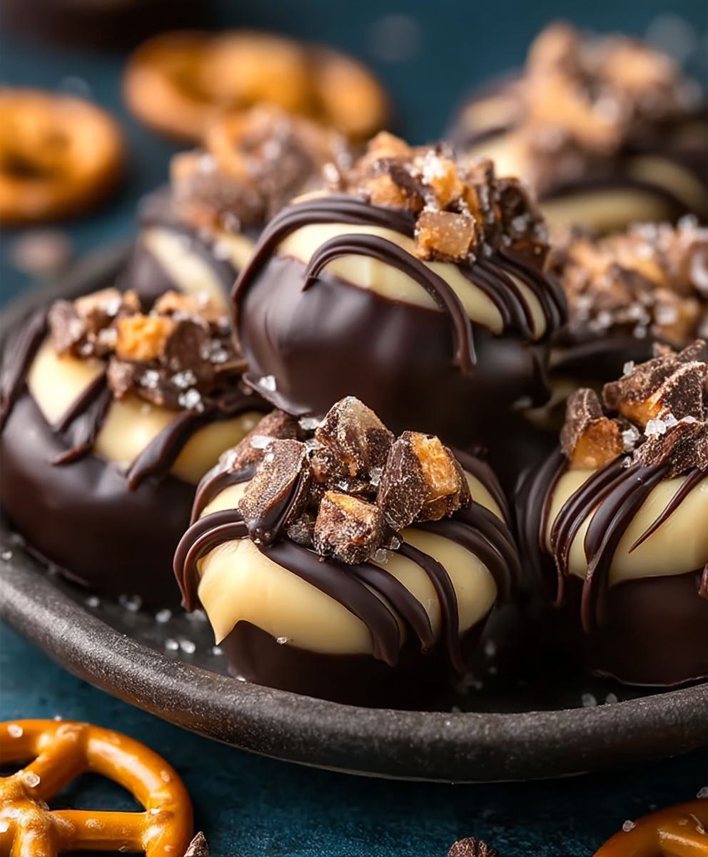 Chocolate Peanut Butter Pretzels