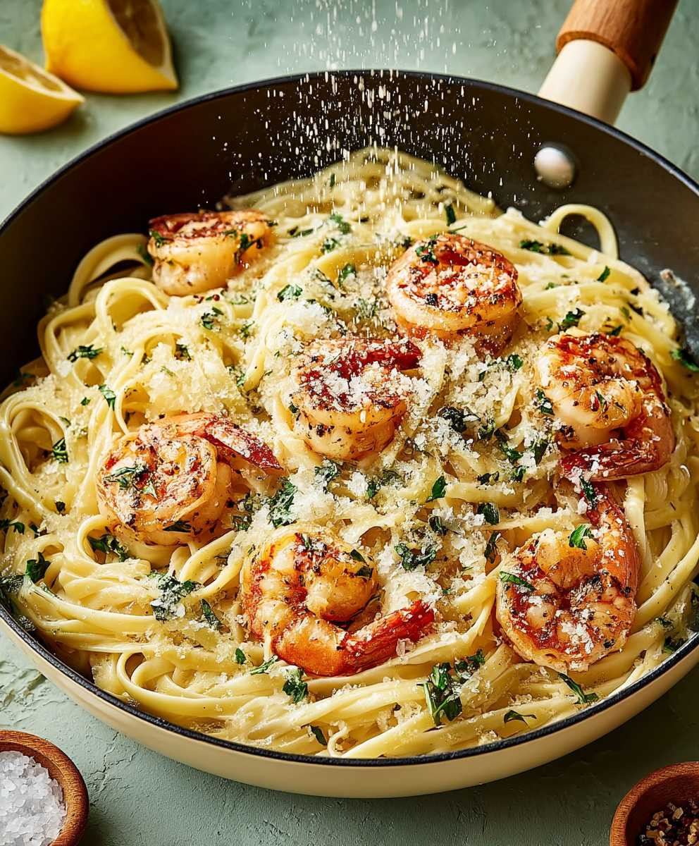 Shrimp Scampi Pasta