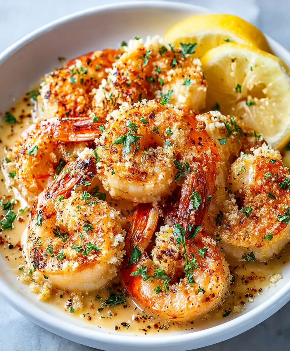 Baked Shrimp Scampi