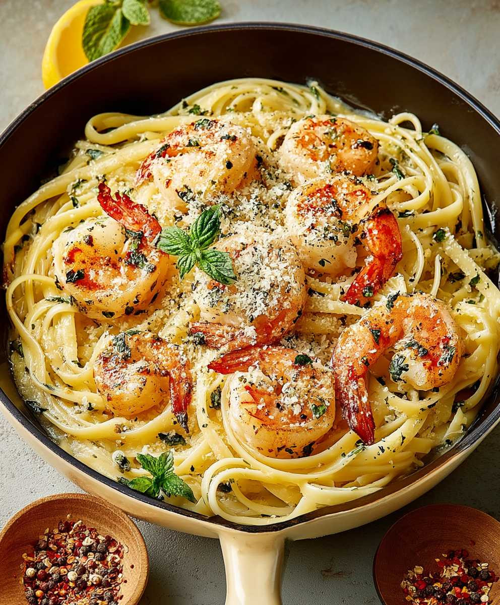 Shrimp Scampi Pasta