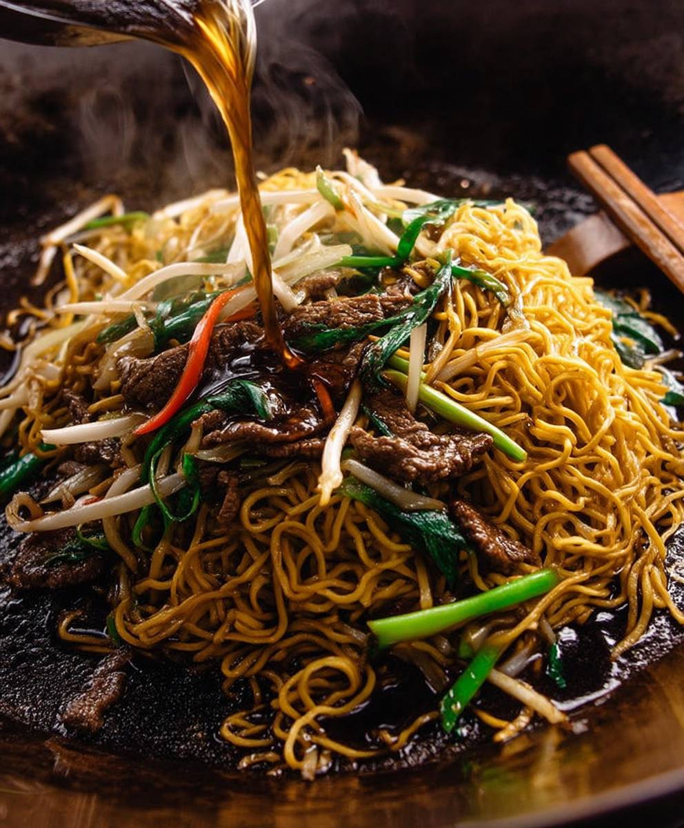 Soy Sauce Chow Mein