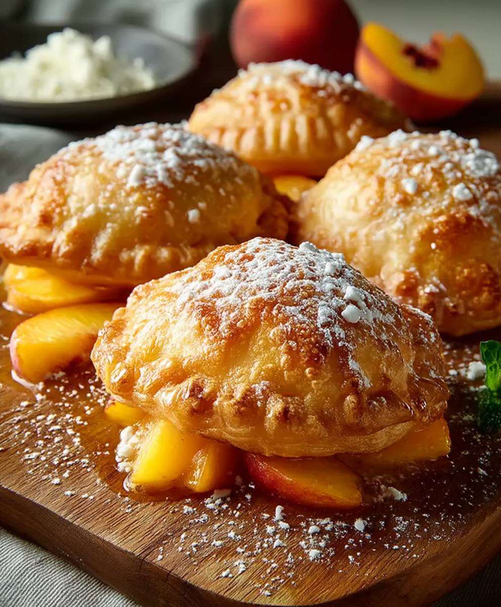 Peach Ginger Hand Pies