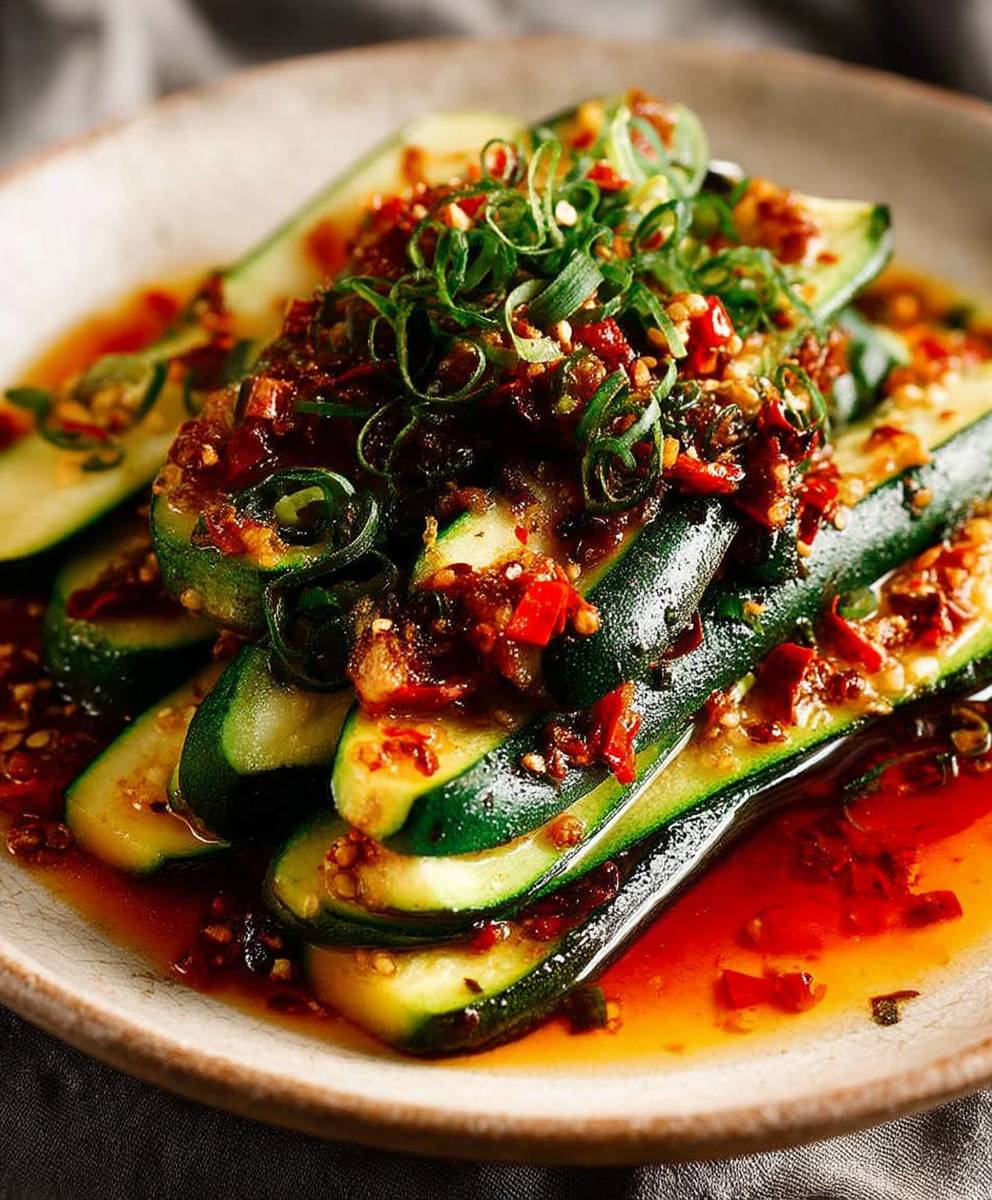 Spicy Asian Zucchini