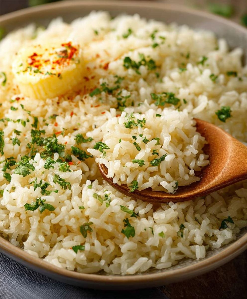 Garlic fried rice