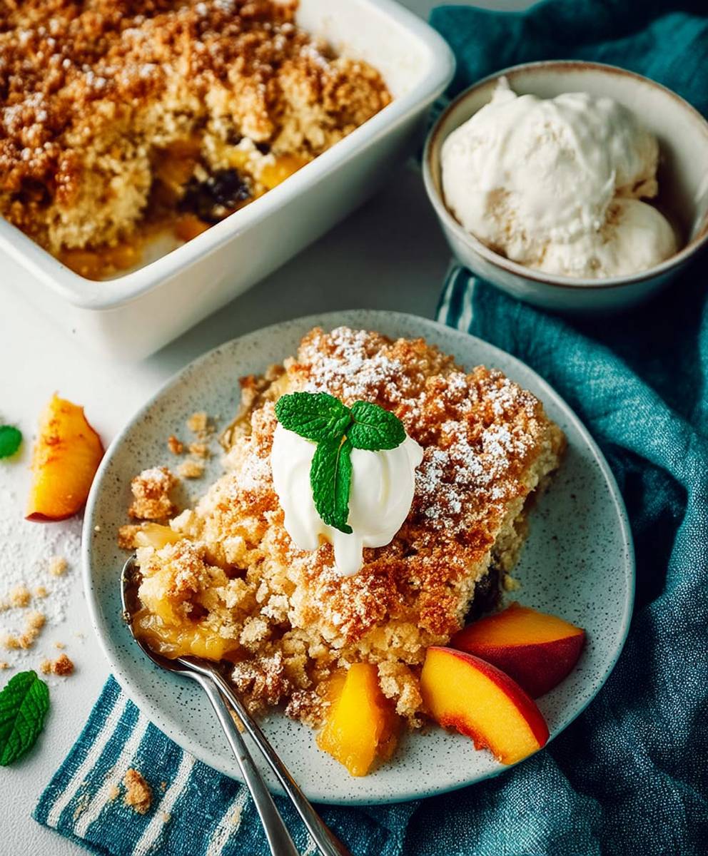 Peach Cobbler Cake Mix
