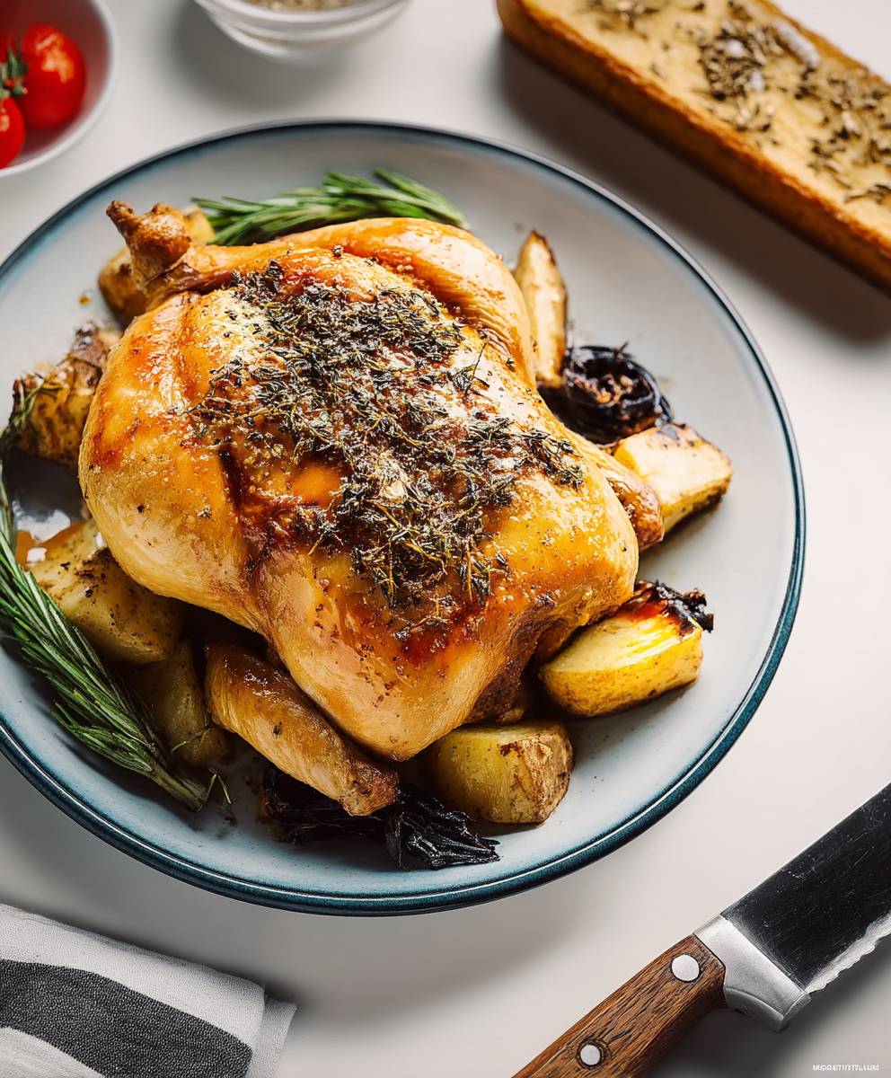 Perfect roast chicken