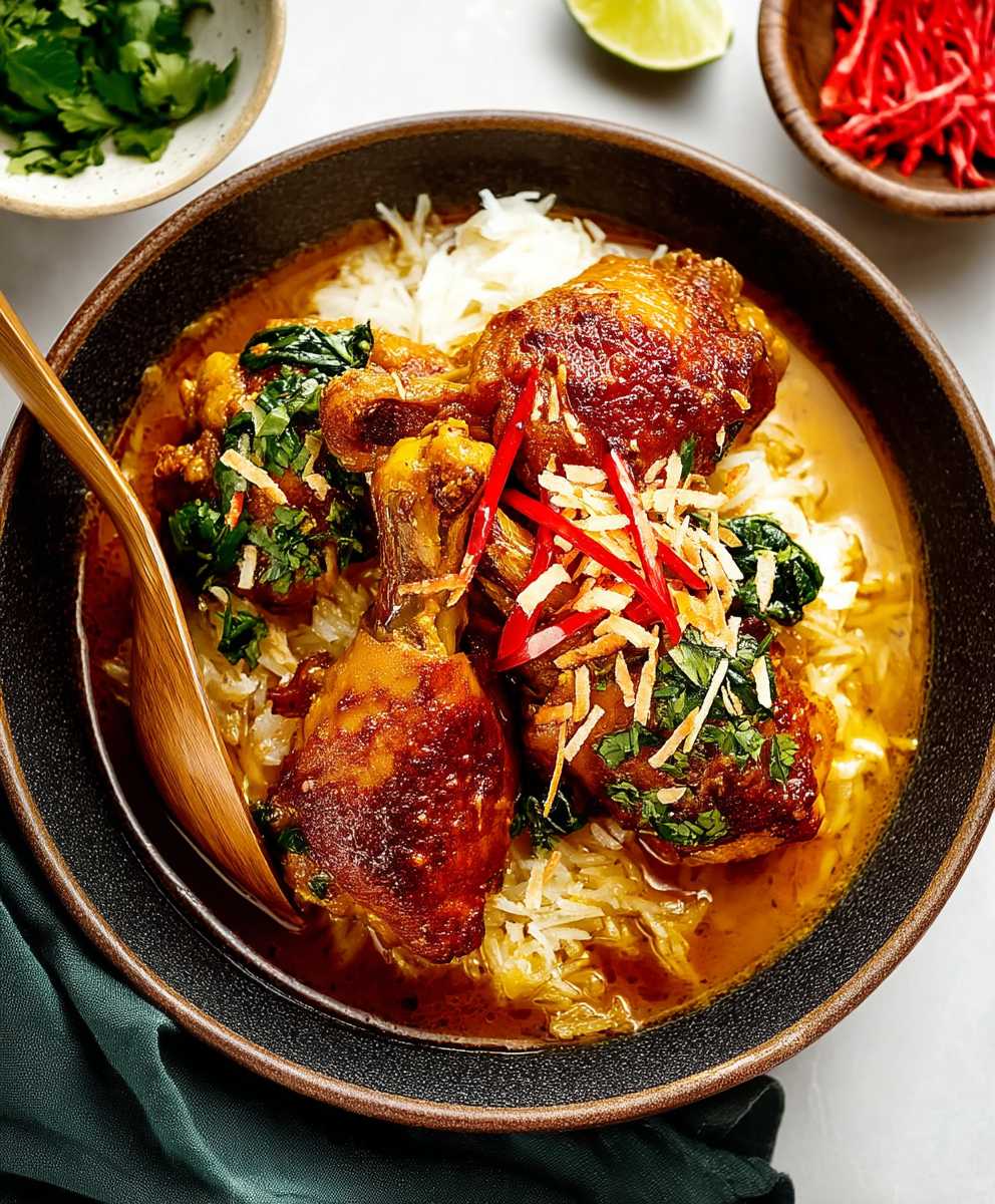 Coconut Curry Chicken Legs