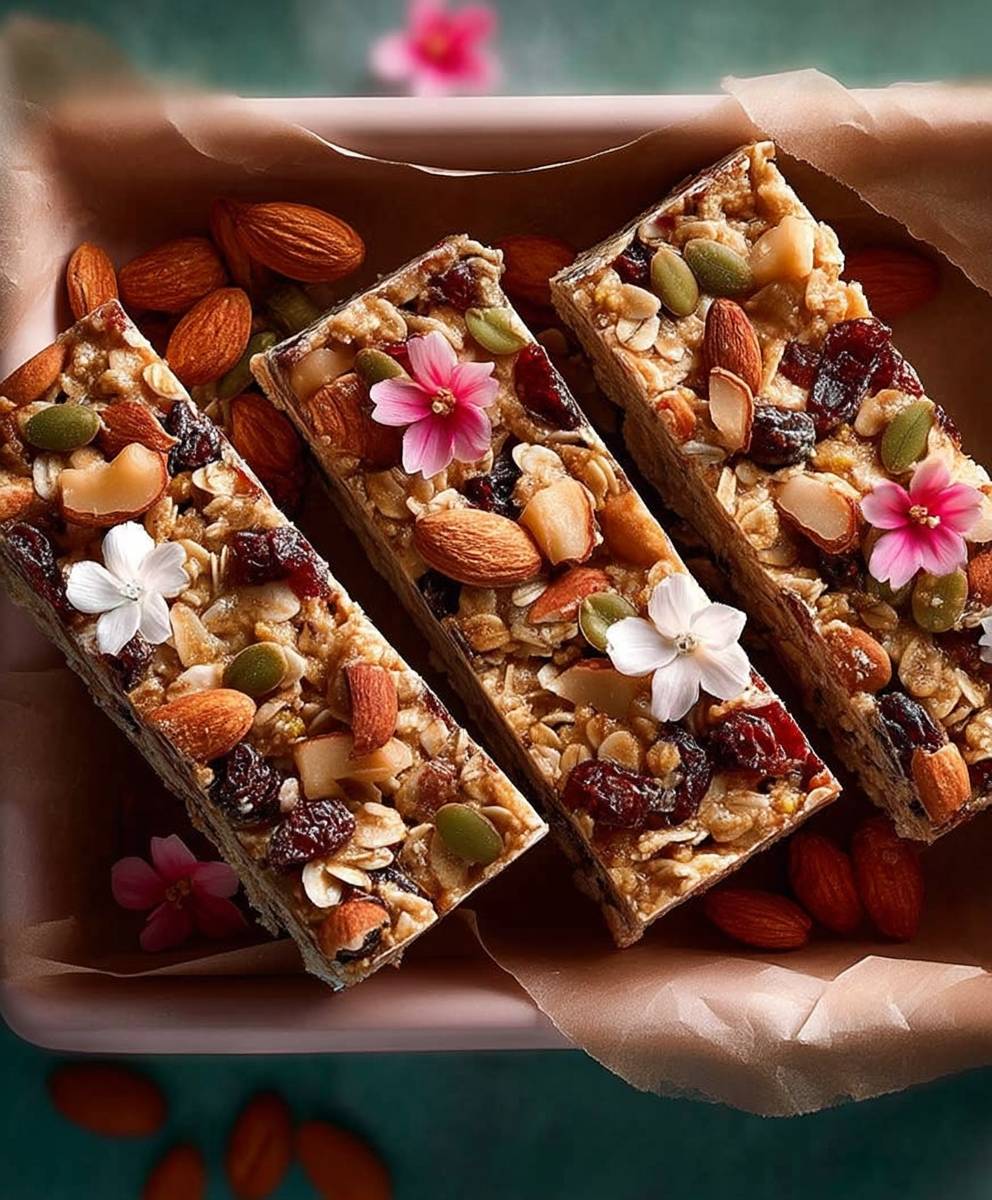 Chewy muesli bars