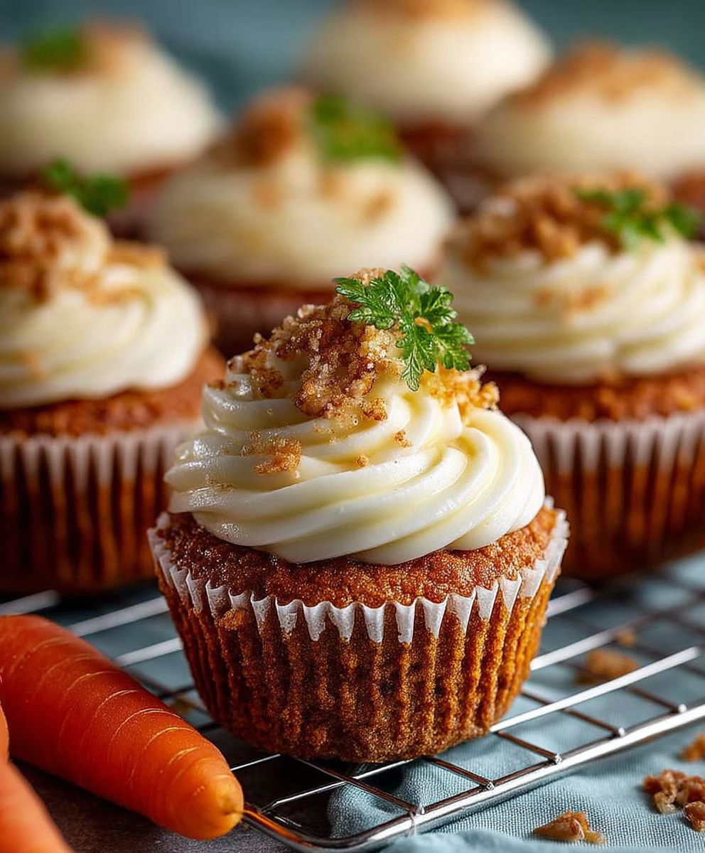 Carrot Cake Cupcakes