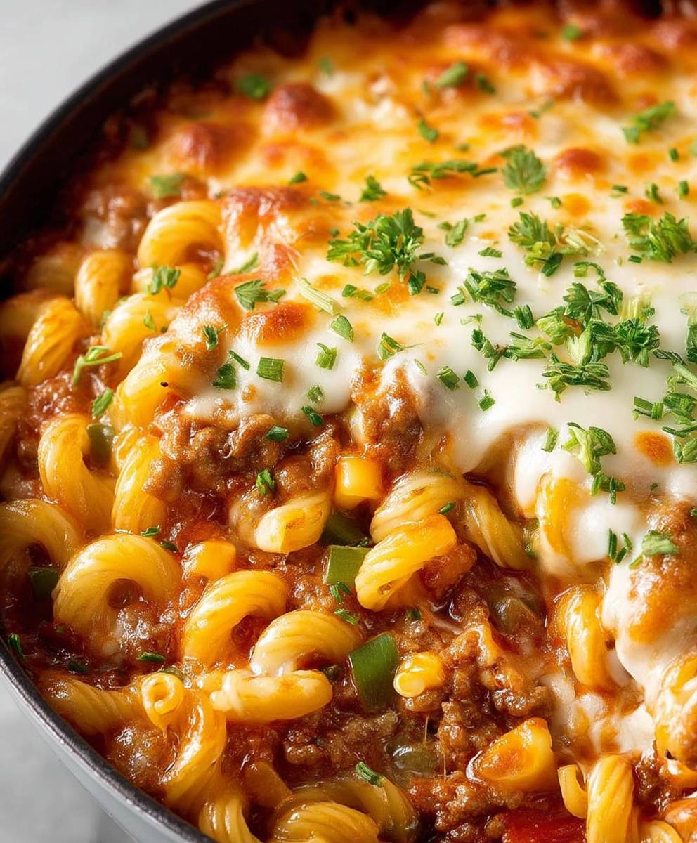Cheeseburger Casserole