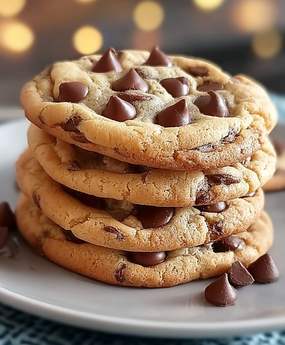 Bakery Style Chocolate Chip Cookies