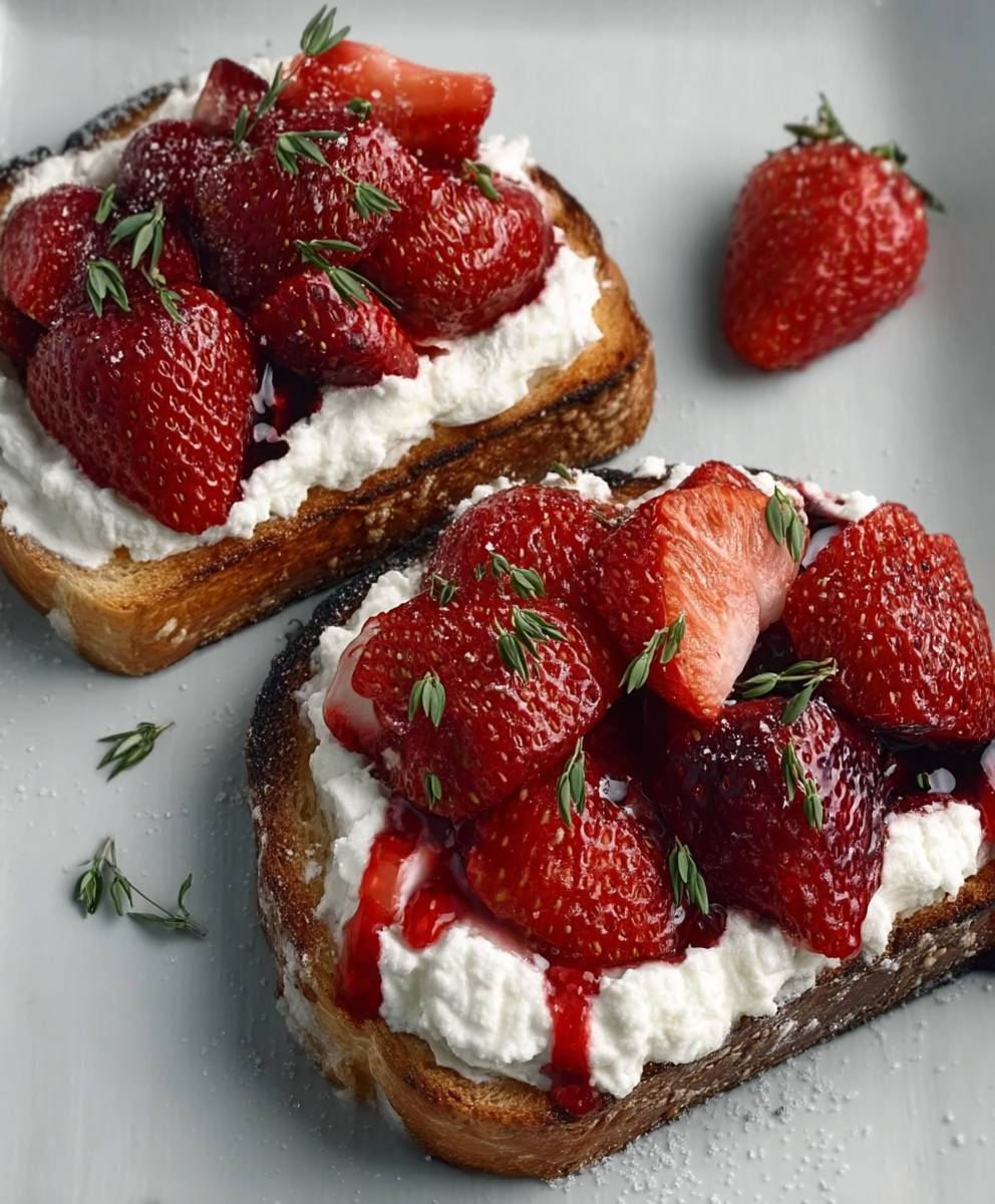 Berry Ricotta Toast
