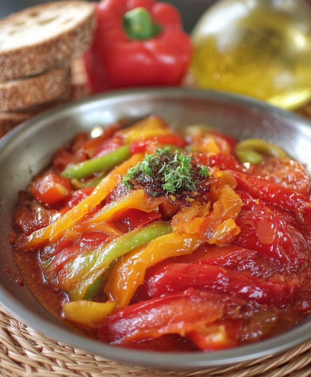 Italian Sweet Peppers Tomatoes