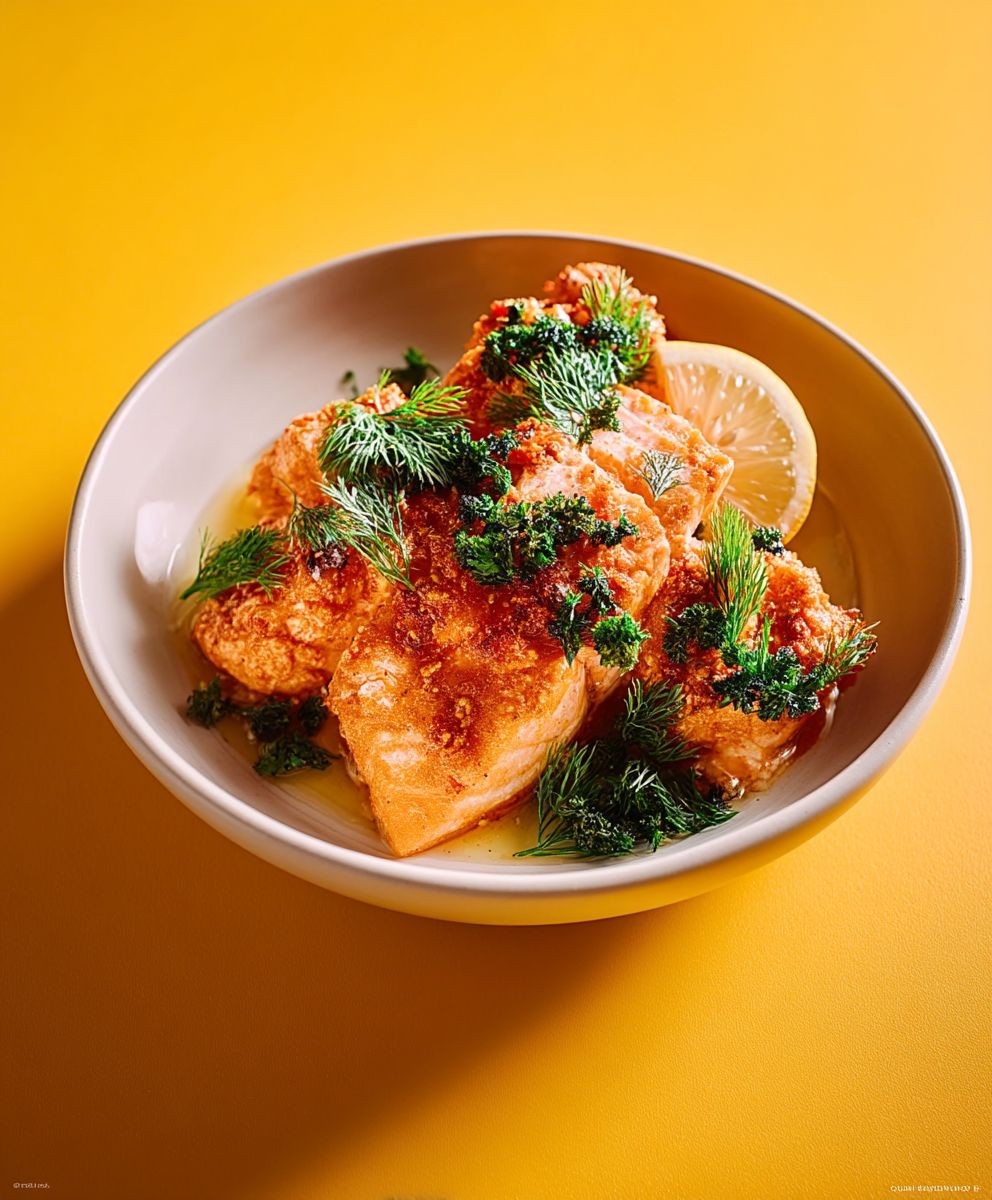 Harissa Salmon Dinner Party