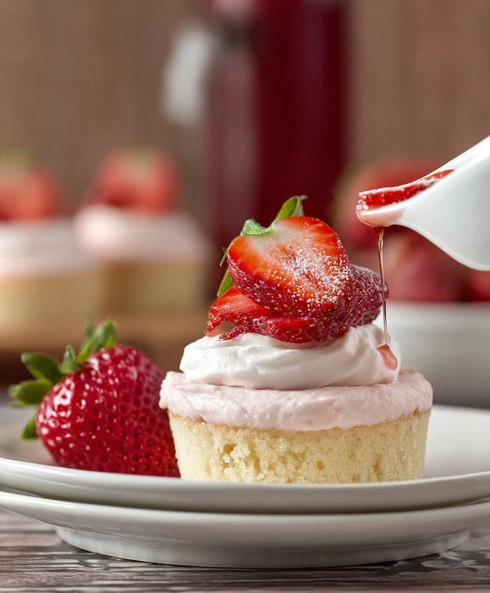 Strawberry cream cheese frosting