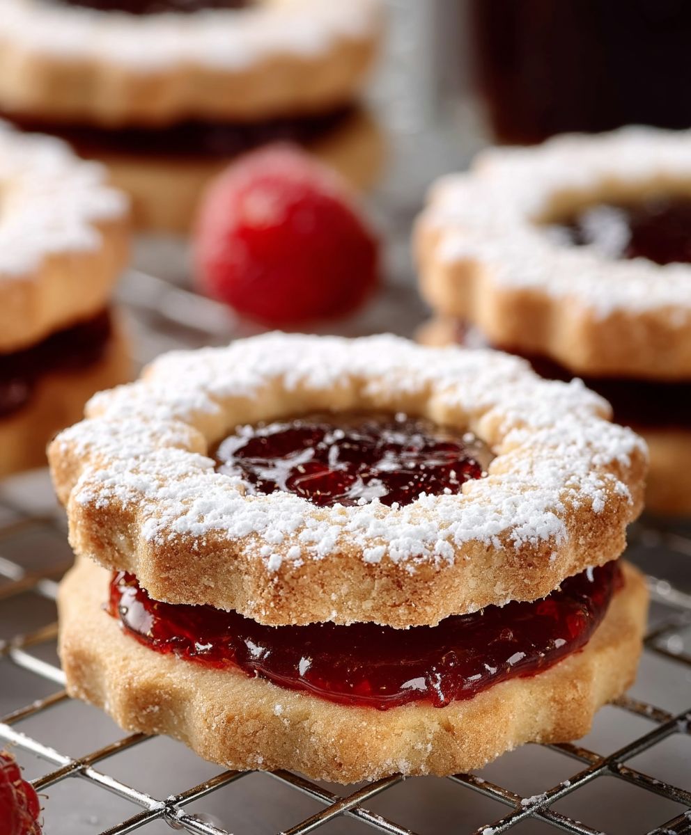 Linzer Cookies