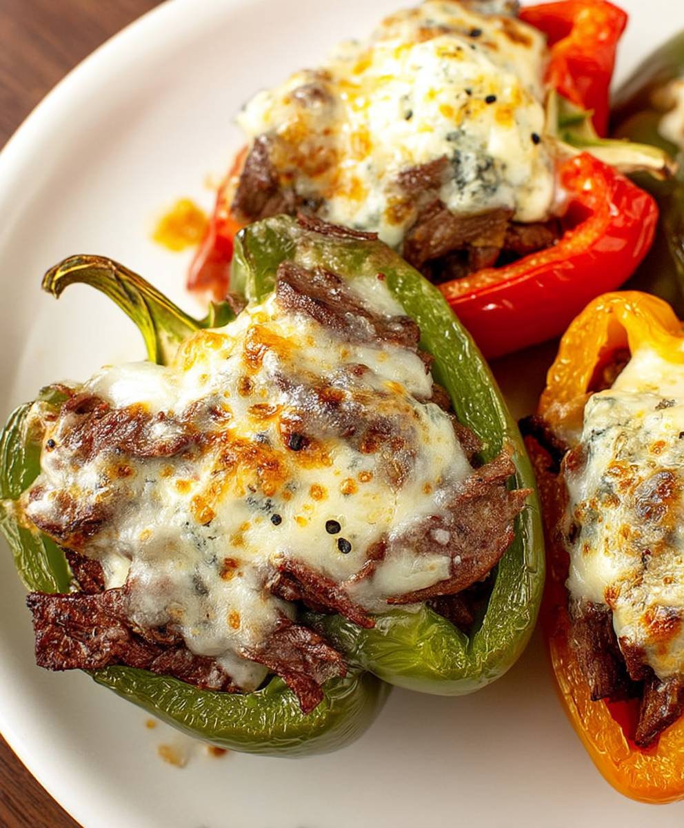 Cheesesteak Stuffed Peppers