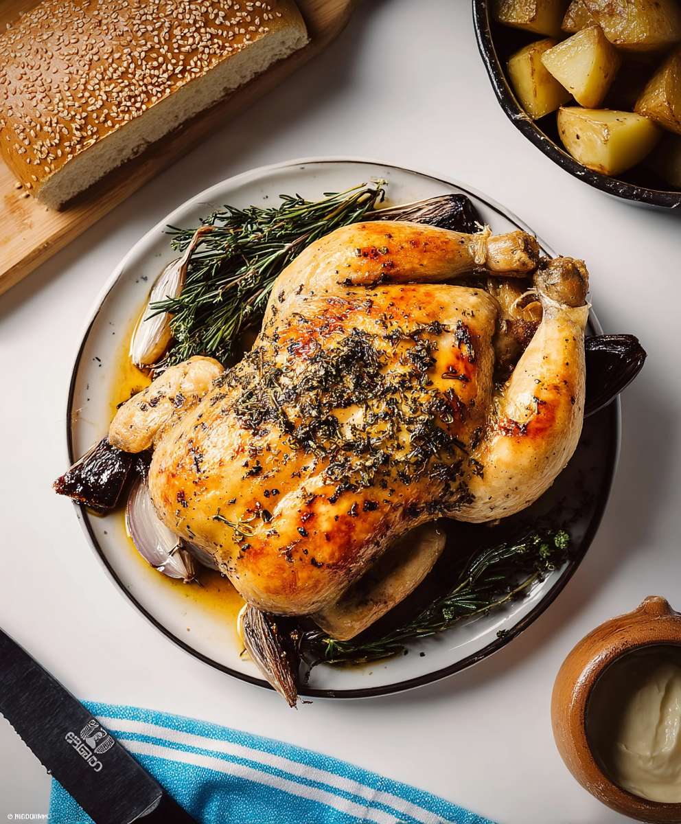 Perfect roast chicken