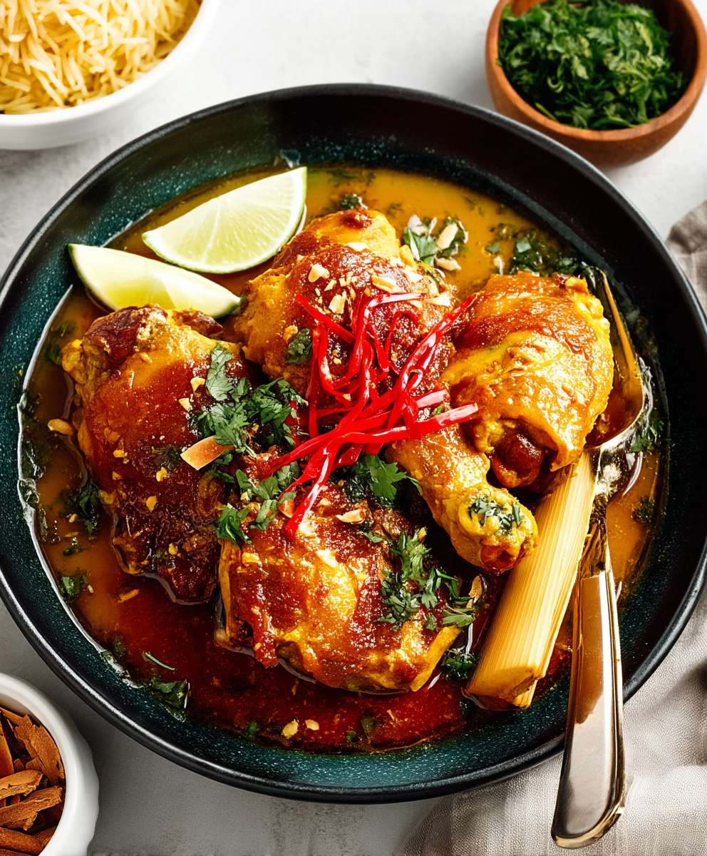 Coconut Curry Chicken Legs