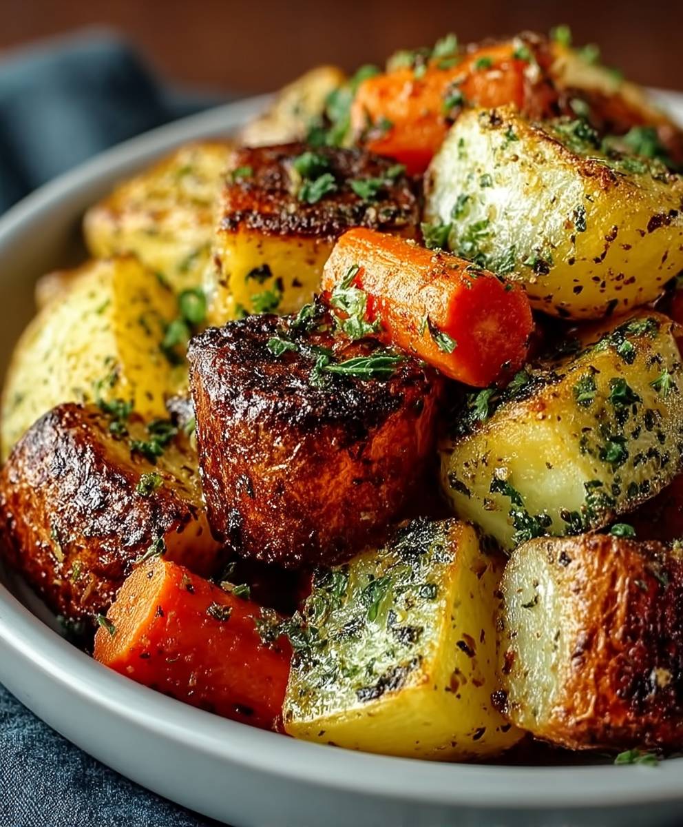 Garlic Herb Roasted Vegetables
