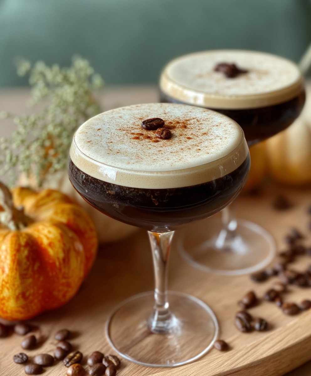 Pumpkin Spice Espresso Martini