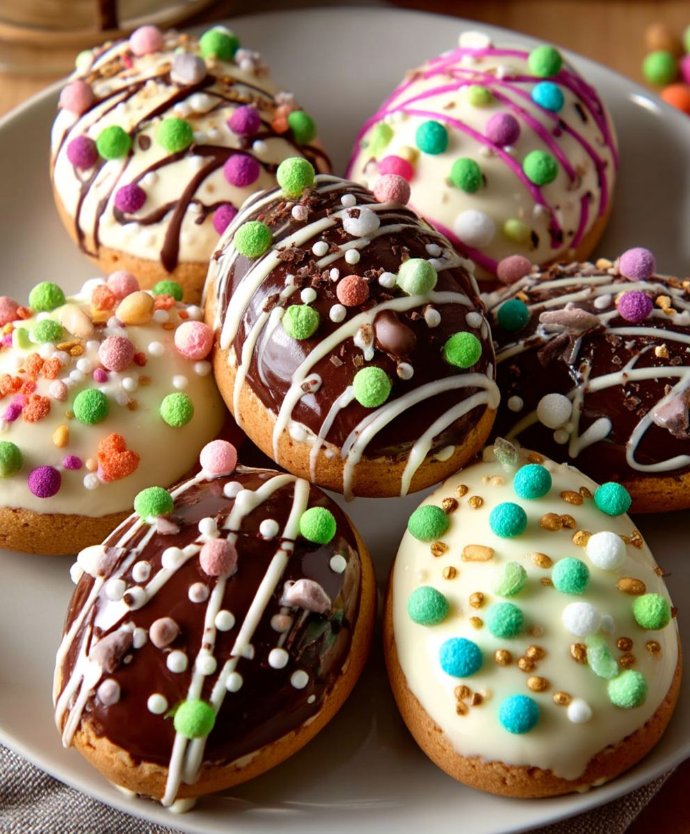 Easter egg cookies