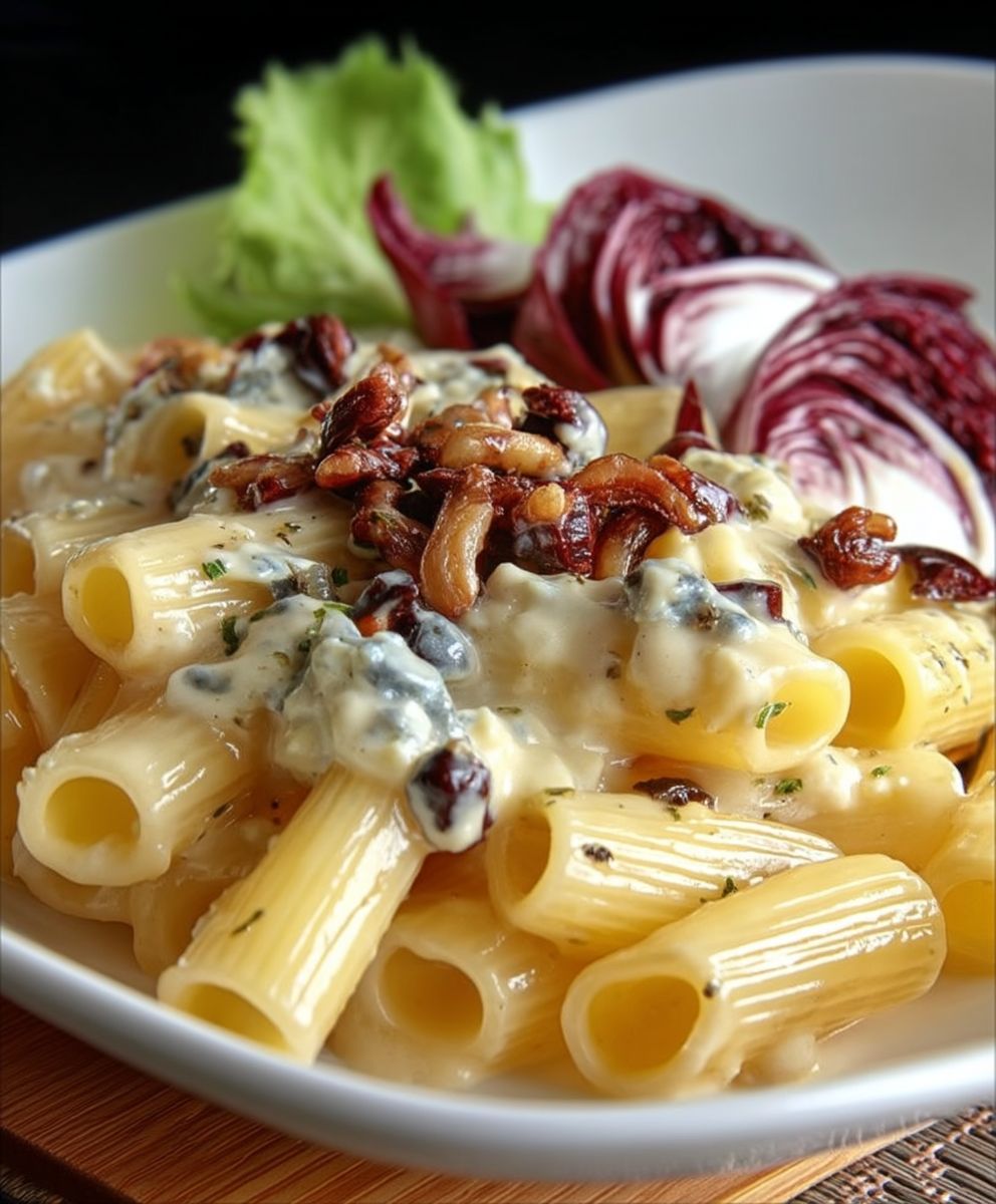Gorgonzola Sauce Pasta Radicchio