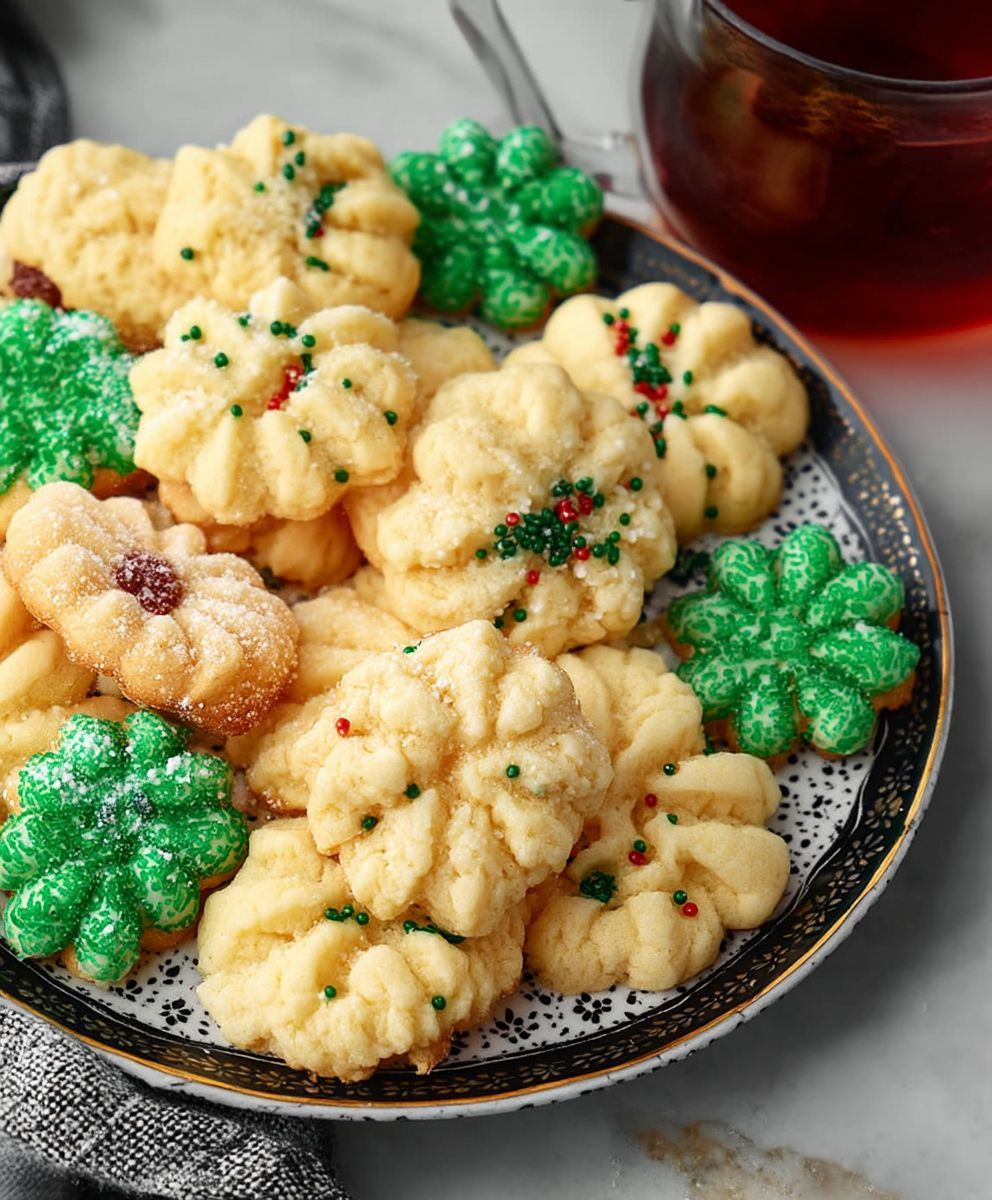 Spritz cookies easy bake