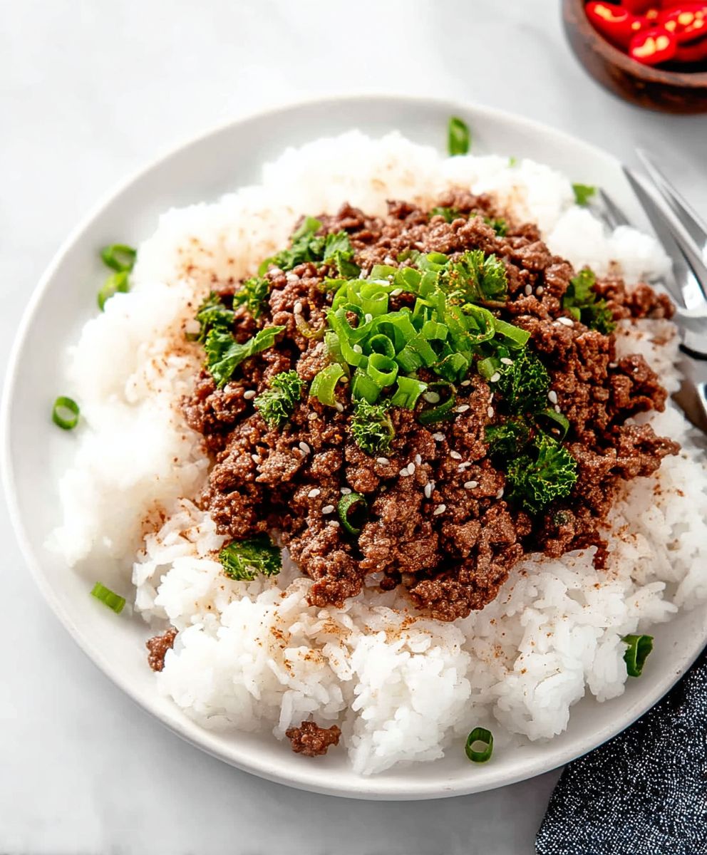 Korean ground beef