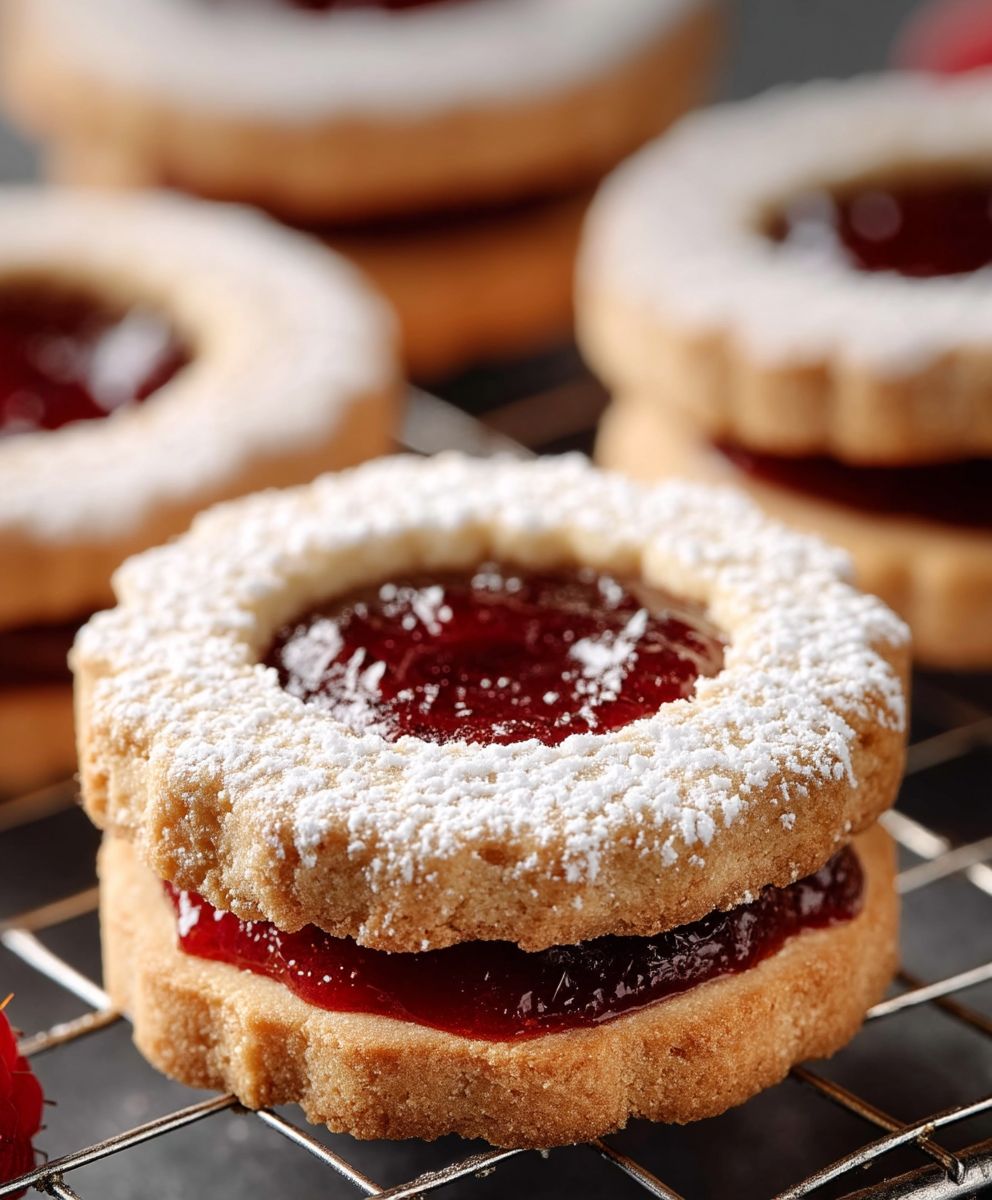 Linzer Cookies