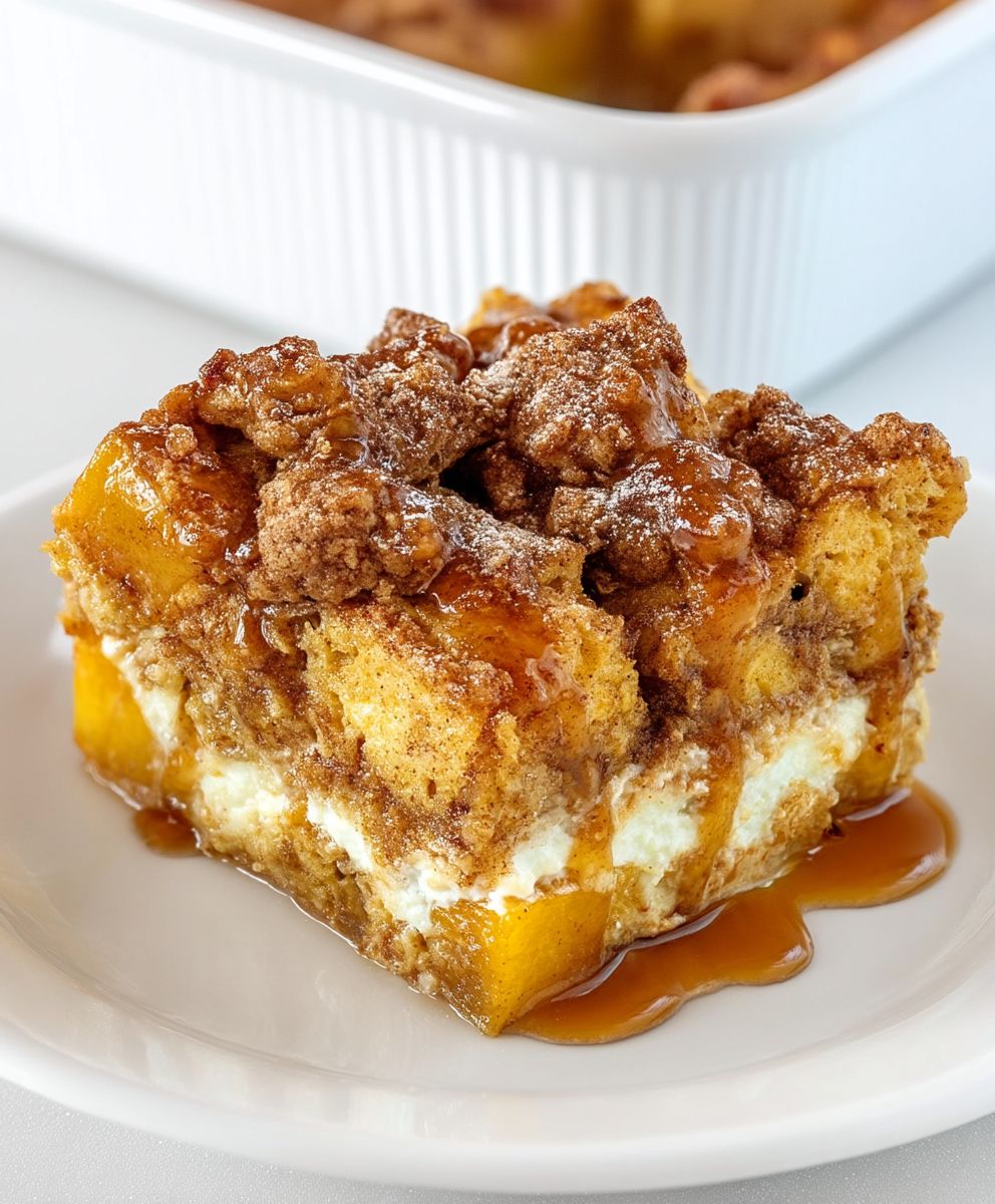 Eggnog French Toast Casserole