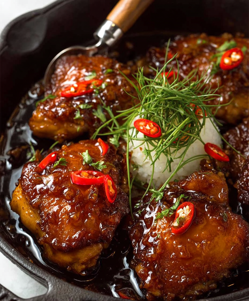 Coconut Caramel Chicken