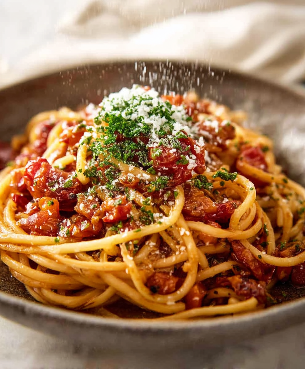 Tomato Bacon Pasta