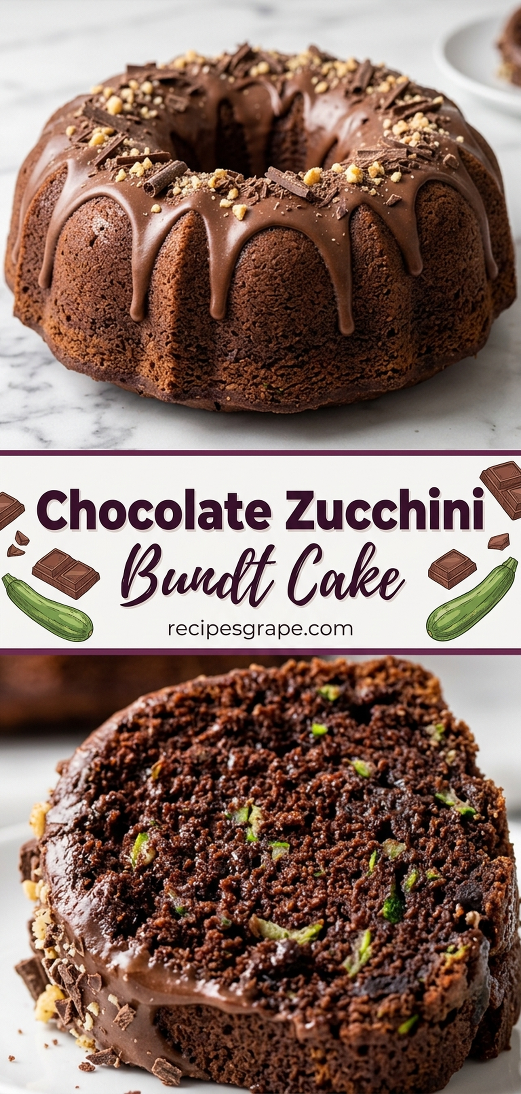 Easy Chocolate Zucchini Bundt Cake Recipe: Irresistible Homemade Recipe