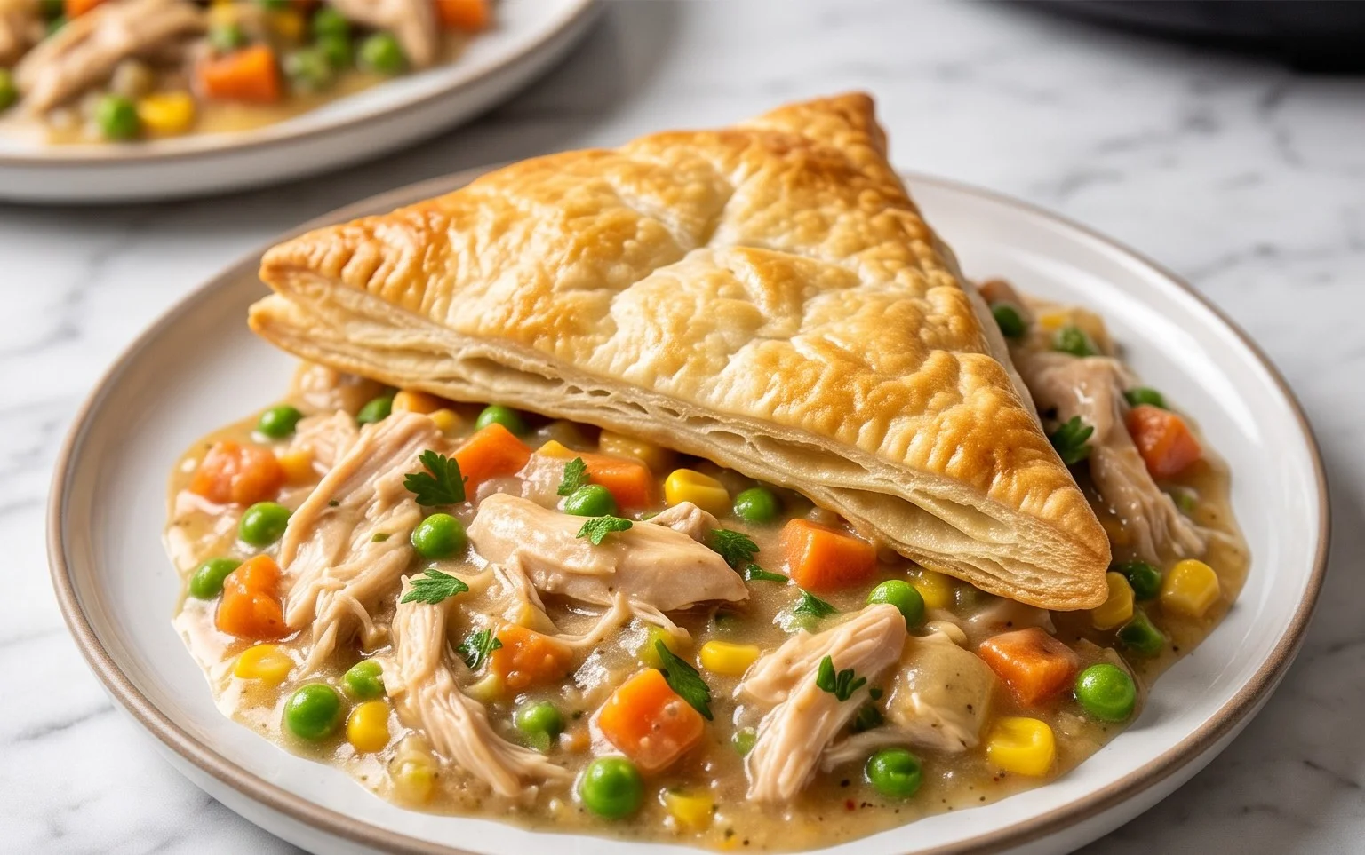 Crockpot Chicken Pot Pie