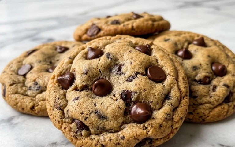 Espresso Chocolate Chip Cookies-Rich Coffee Flavor