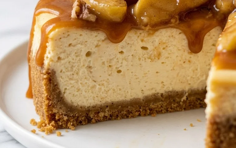 Caramel Apple Cheesecake